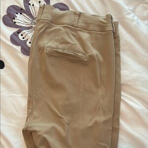 Lane Bryant Tan Straight Leg Pants